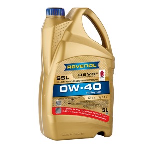 RAVENOL SSL 0W-40 5L USVO PROMO 4+1 GRATIS RAVENOL - imagine 1