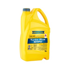 RAVENOL Turbo plus SHPD 15W-40 5L RAVENOL - imagine 1