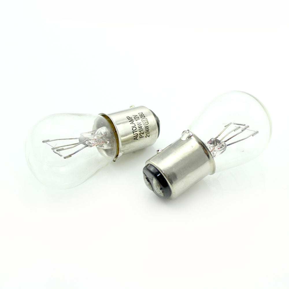 Set 2 becuri P21/4W - 12V- BAZ15D Carguard - imagine 2