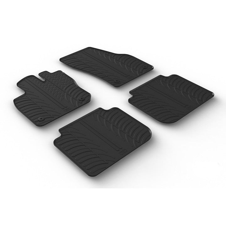 Set 4 covorase cauciuc dedicate SKODA KODIAQ SUV 2024-> (automatic)/rubb Gledring - imagine 1