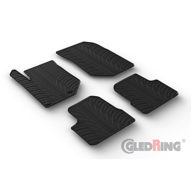 Set 4 covorase cauciuc dedicate CORSA F/MOKKA 2021->/ 208 2019->/2008 SU Gledring - imagine 1