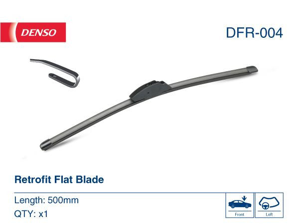 Lamela stergator Denso Flat 500 mm Denso - imagine 1