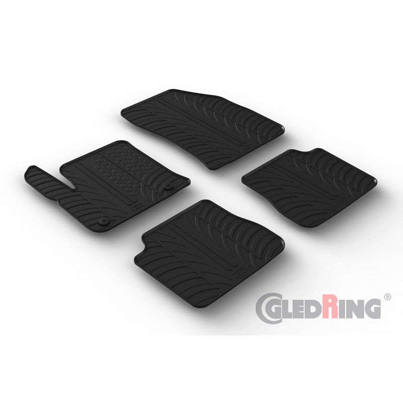 Set 4 covorase cauciuc dedicate PEUGEOT e-2008 SUV 2020->/CIT.e-C4 2021->/r Gledring - imagine 1