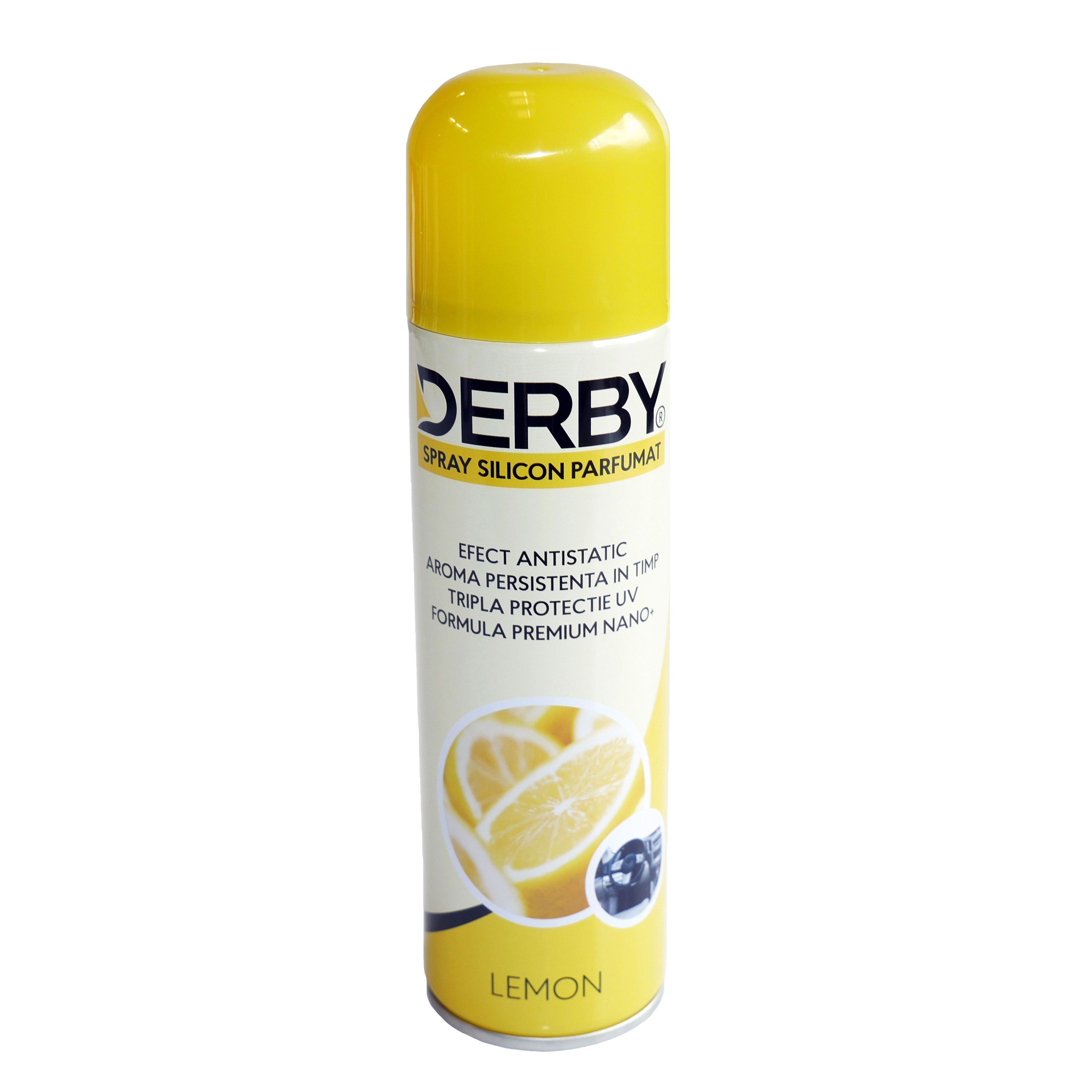 Spray cu silicon parfumat pentru bord Lamaie 220 ml DERBY DERBY - imagine 1