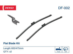 Set Lamela stergator Denso Flat 600/475 mm Denso - imagine 1