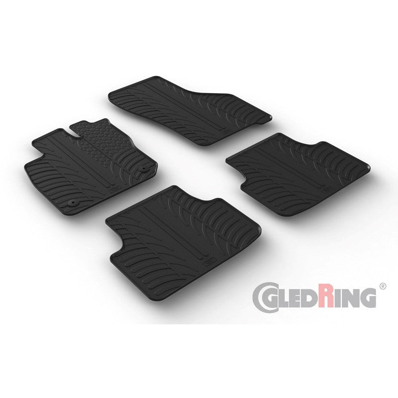 Set 4 covorase cauciuc dedicate SEAT/CUPRA LEON (MK4)&HYB.HB/ST 2020->/r Gledring - imagine 1