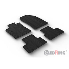 Set 4 covorase cauciuc dedicate DS4 / CROSS HB 12.2021-> /rubber mats Gledring - imagine 1