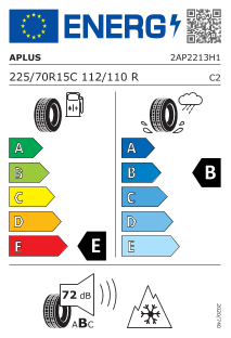 Anvelopa Iarna Aplus 225/70 R15C 112/110R A869 APLUS - imagine 4