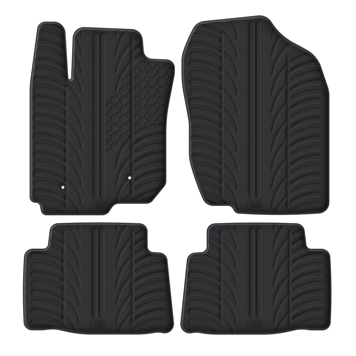 Set 4 covorase cauciuc dedicate RENAULT FLUENCE 2009-2010 Gledring - imagine 1