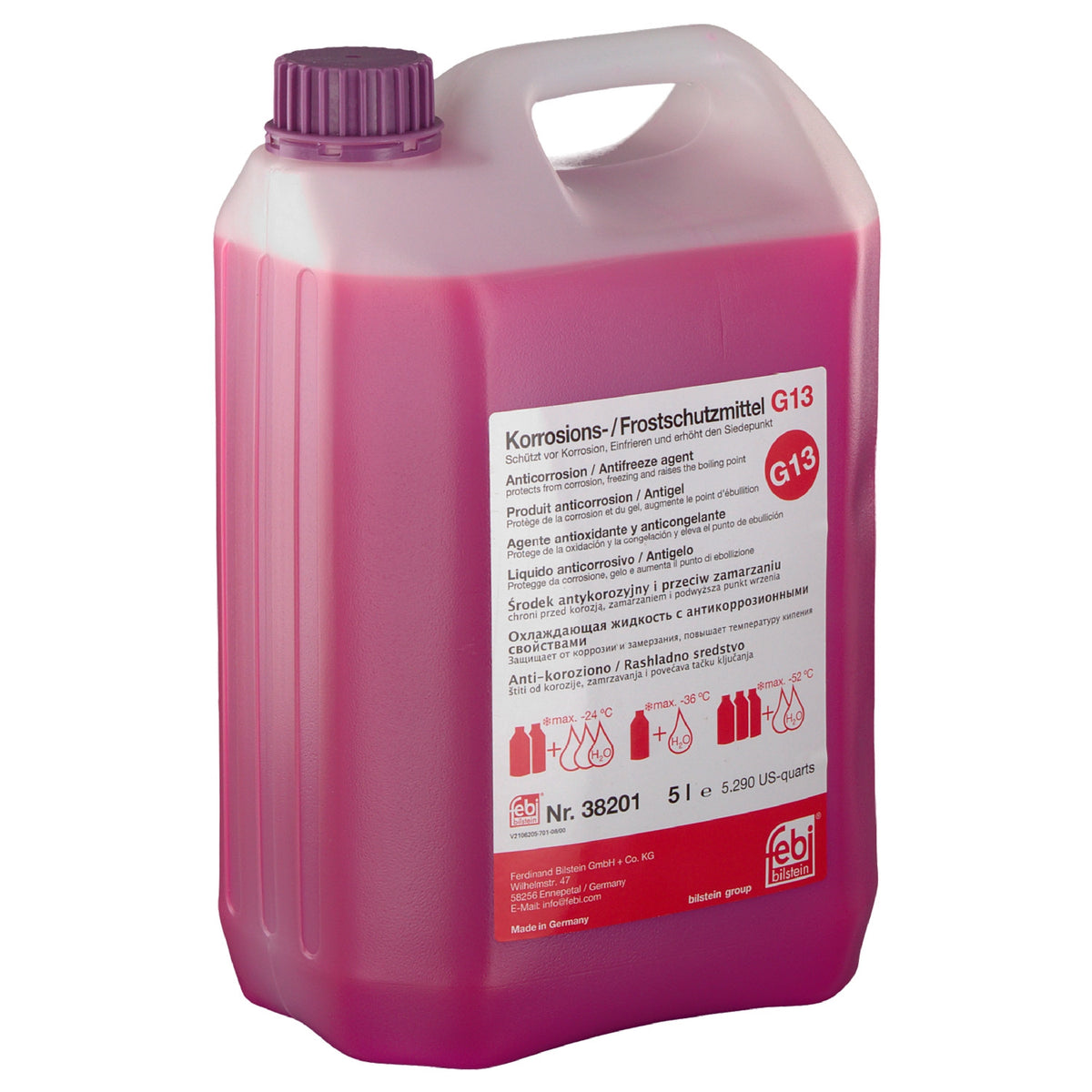 Antigel concentrat Febi Violet G13 5L Febi - imagine 1