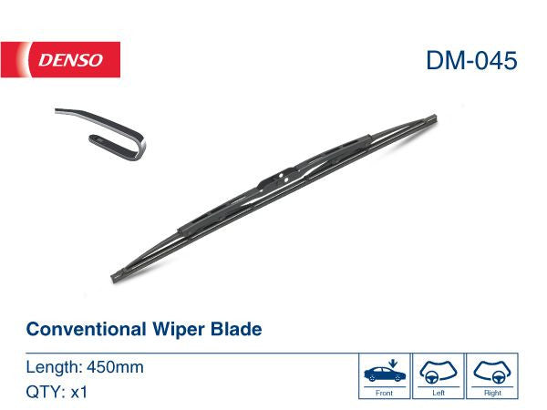 Lamela stergator Denso 450 mm Denso - imagine 1