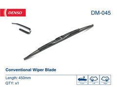 Lamela stergator Denso 450 mm Denso - imagine 1
