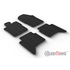 Set 4 covorase cauciuc dedicate FORD RAPTOR (Pet.& autom)/VW AMAROK DOUBLE Gledring - imagine 1