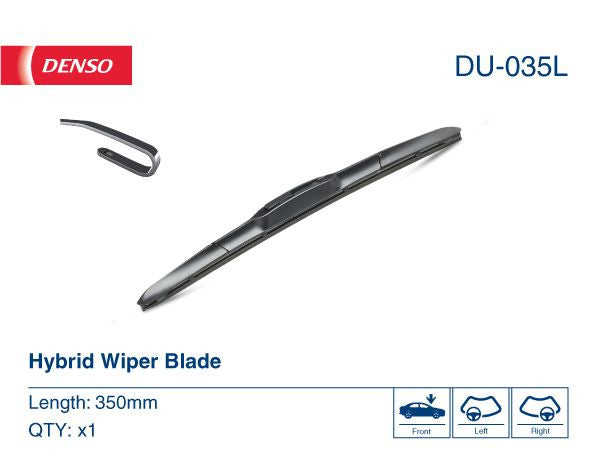 Lamela stergator Denso 350 mm Denso - imagine 1