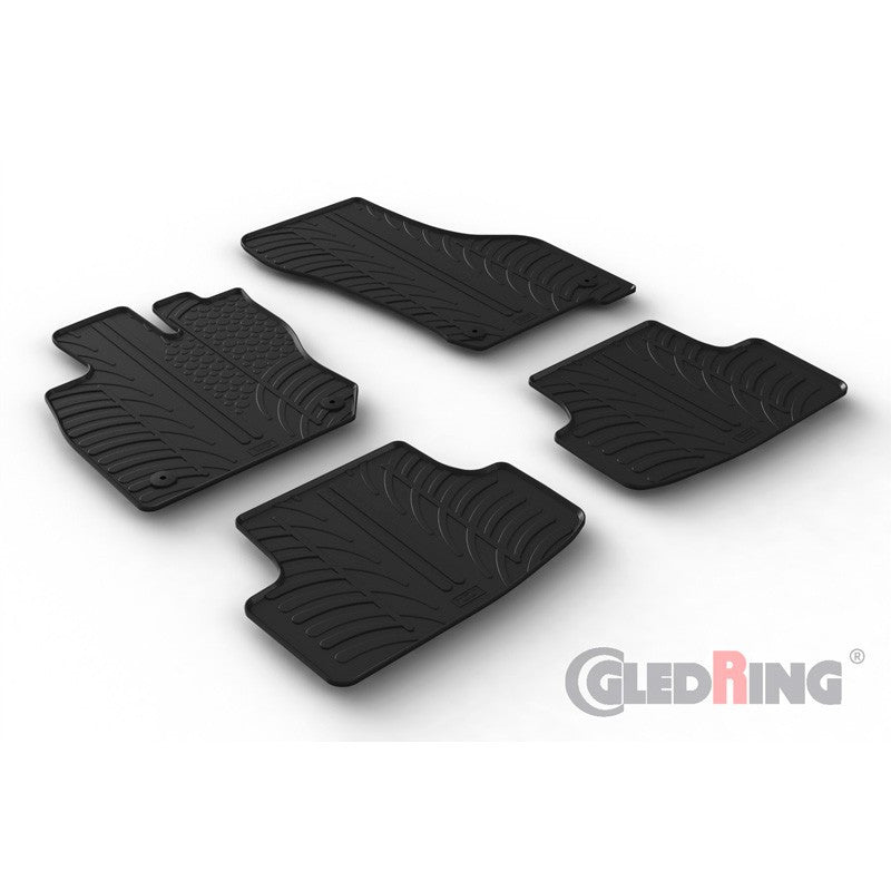 Set 4 covorase cauciuc dedicate VW GOLF VIII MHEV (eTSI) HB 2020->(autom Gledring - imagine 1