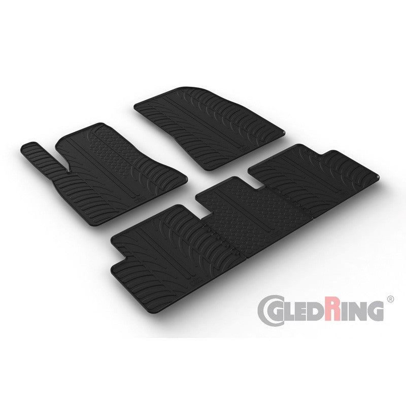 Set 5 covorase cauciuc dedicate TESLA MODEL 3 HB 12.2020->(automatic)/ru Gledring - imagine 1