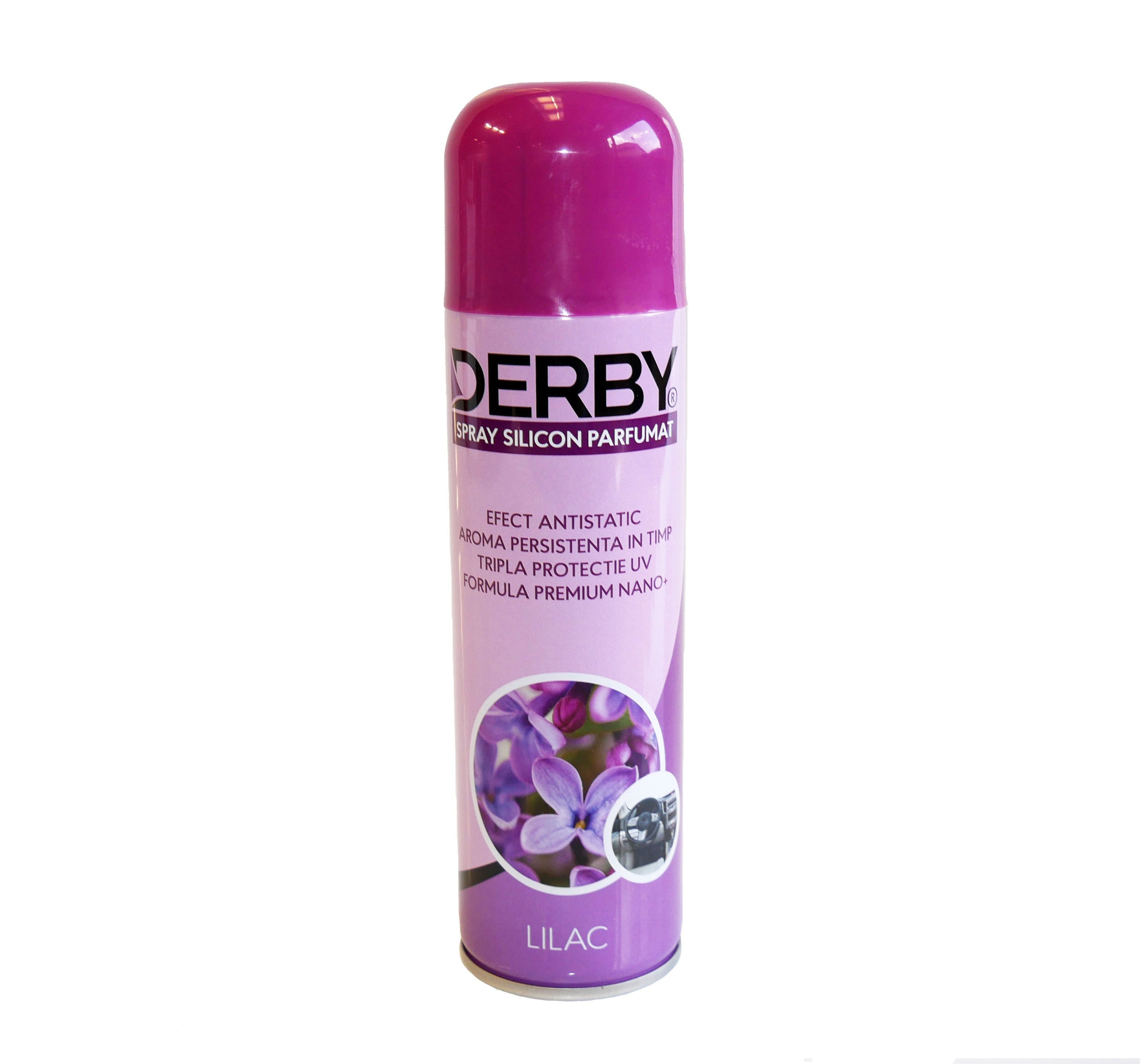 Spray cu silicon parfumat pentru bord Liliac 220 ml DERBY DERBY - imagine 1